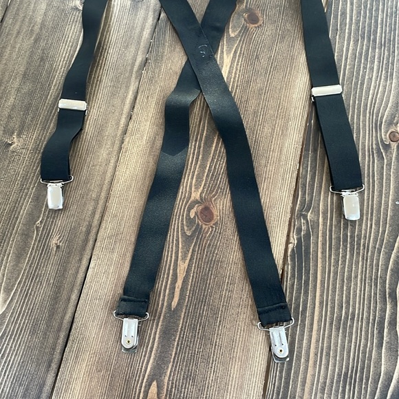 🌟4x Host Pick🌟Men’s Black Suspenders - Picture 3 of 4